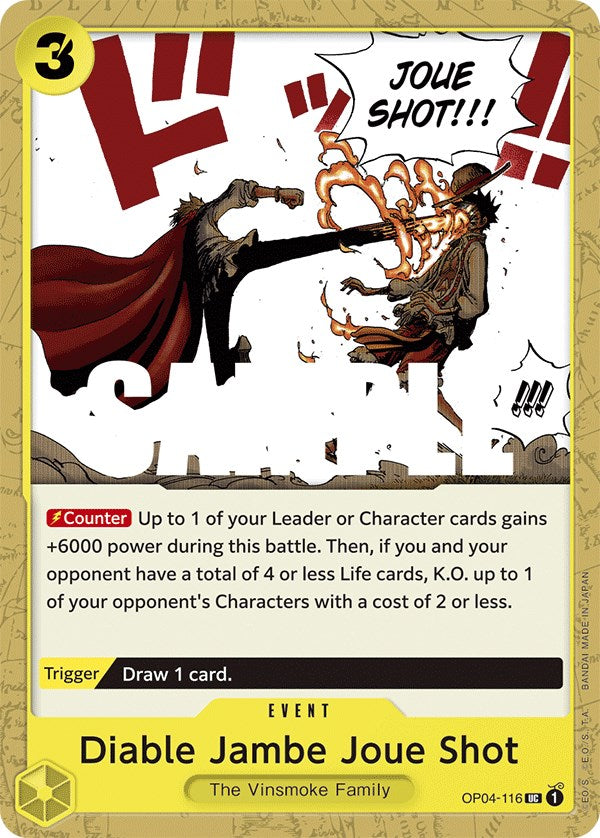 Diable Jambe Joue Shot [Kingdoms of Intrigue] | Galaxy Games LLC