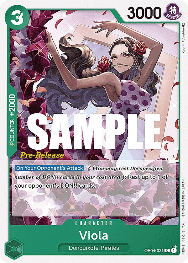 Viola [Kingdoms of Intrigue Pre-Release Cards] | Galaxy Games LLC