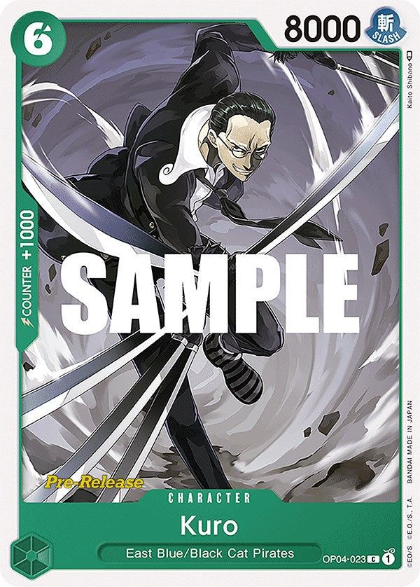 Kuro [Kingdoms of Intrigue Pre-Release Cards] | Galaxy Games LLC