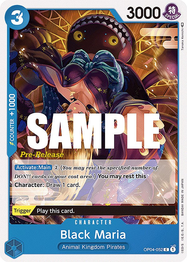 Black Maria [Kingdoms of Intrigue Pre-Release Cards] | Galaxy Games LLC