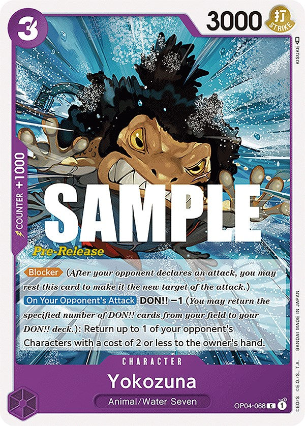 Yokozuna [Kingdoms of Intrigue Pre-Release Cards] | Galaxy Games LLC