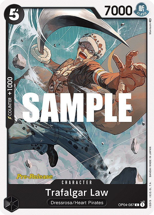 Trafalgar Law [Kingdoms of Intrigue Pre-Release Cards] | Galaxy Games LLC