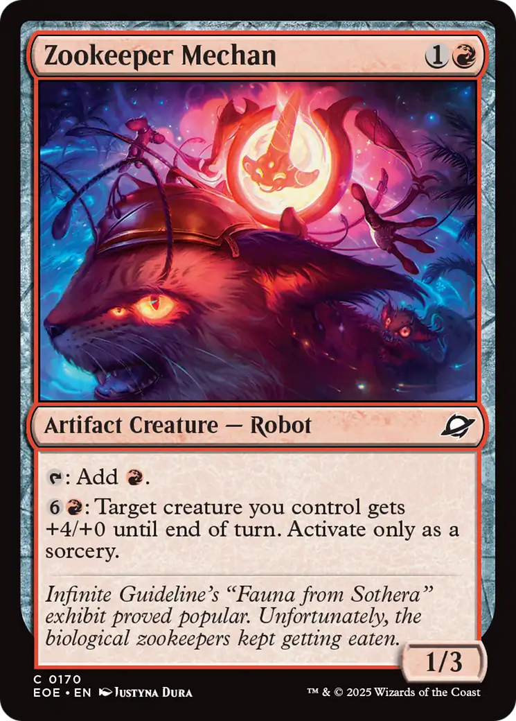 Zookeeper Mechan [Edge of Eternities] | Galaxy Games LLC