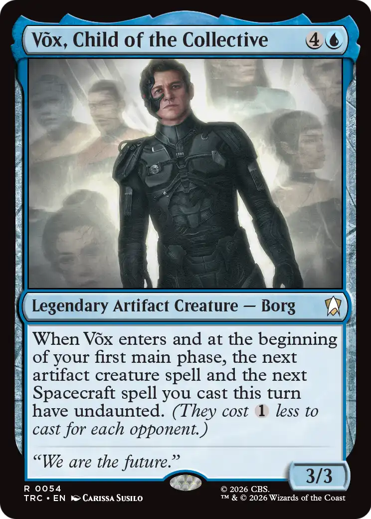 Vox, Child of the Collective (Surge Foil) [Star Trek Commander] | Galaxy Games LLC