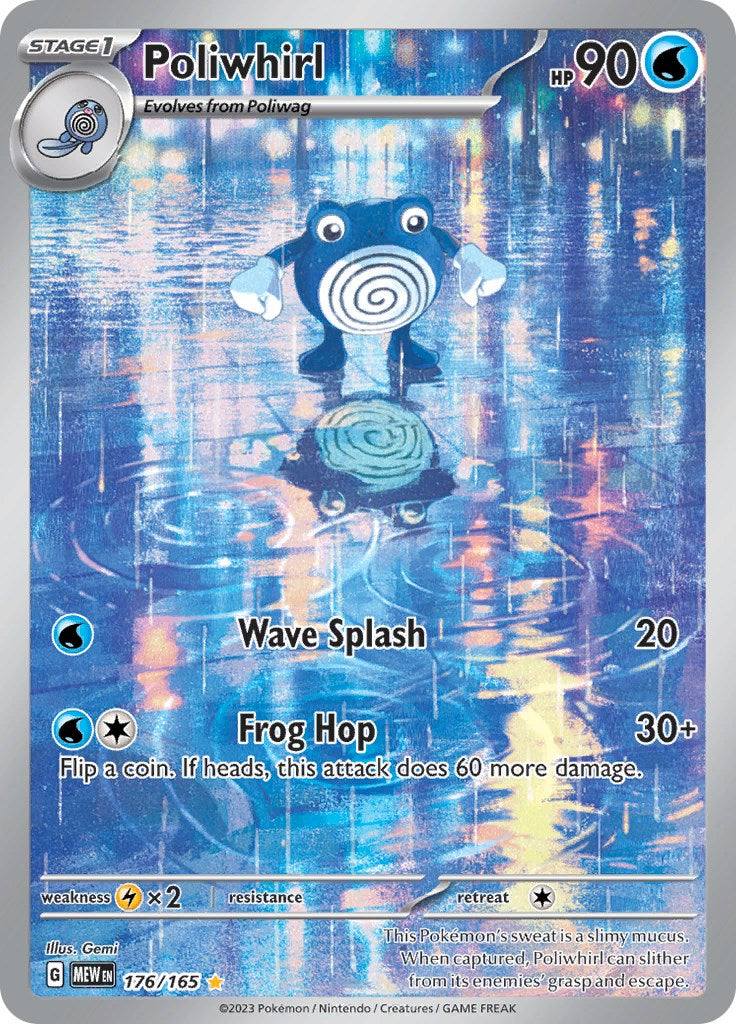 Poliwhirl (176/165) [Scarlet & Violet 151] | Galaxy Games LLC