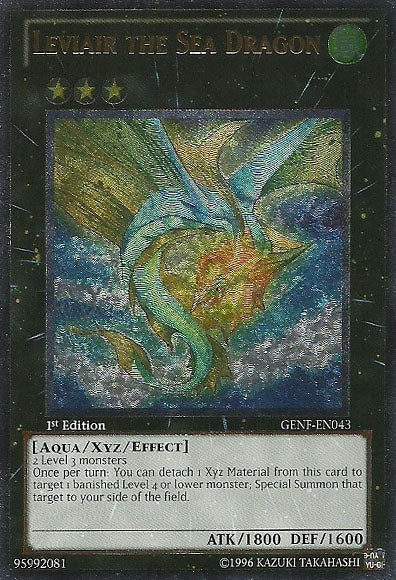 Leviair the Sea Dragon [GENF-EN043] Ultimate Rare | Galaxy Games LLC