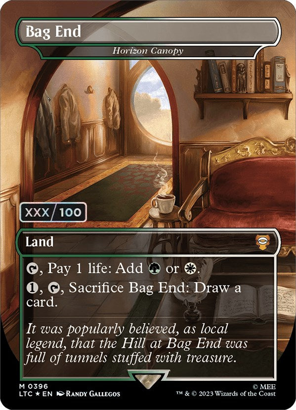 Bag End - Horizon Canopy (Serialized) [The Lord of the Rings: Tales of Middle-Earth Commander] | Galaxy Games LLC