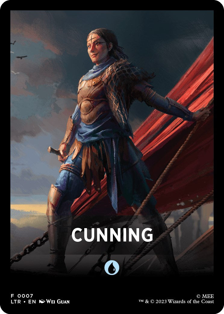 Cunning Theme Card [The Lord of the Rings: Tales of Middle-Earth] | Galaxy Games LLC