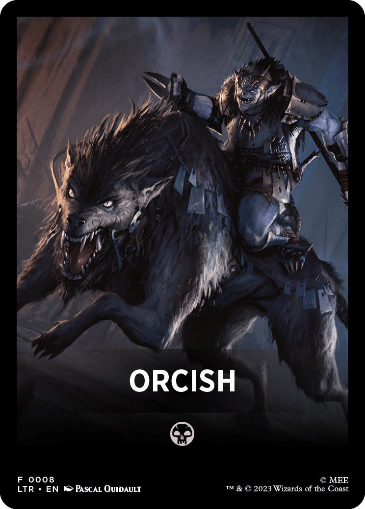 Orcish Theme Card [The Lord of the Rings: Tales of Middle-Earth] | Galaxy Games LLC