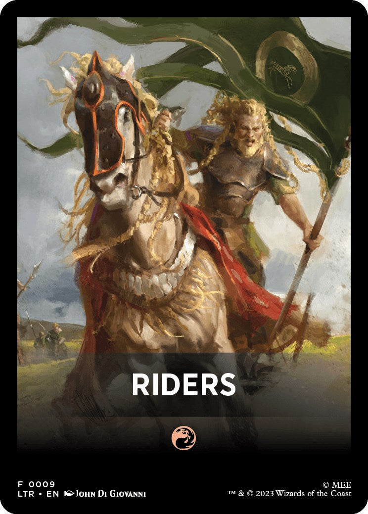 Riders Theme Card [The Lord of the Rings: Tales of Middle-Earth] | Galaxy Games LLC