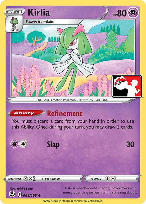 Kirlia (068/195) [Prize Pack Series Four] | Galaxy Games LLC