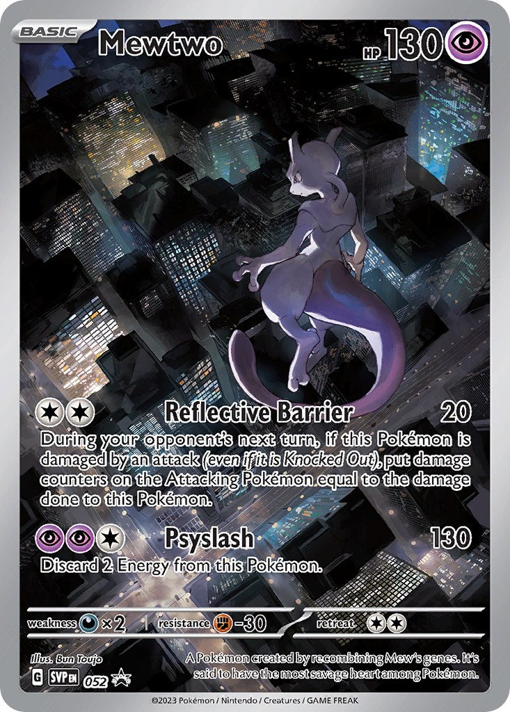 Mewtwo (052) [Scarlet & Violet: Black Star Promos] | Galaxy Games LLC