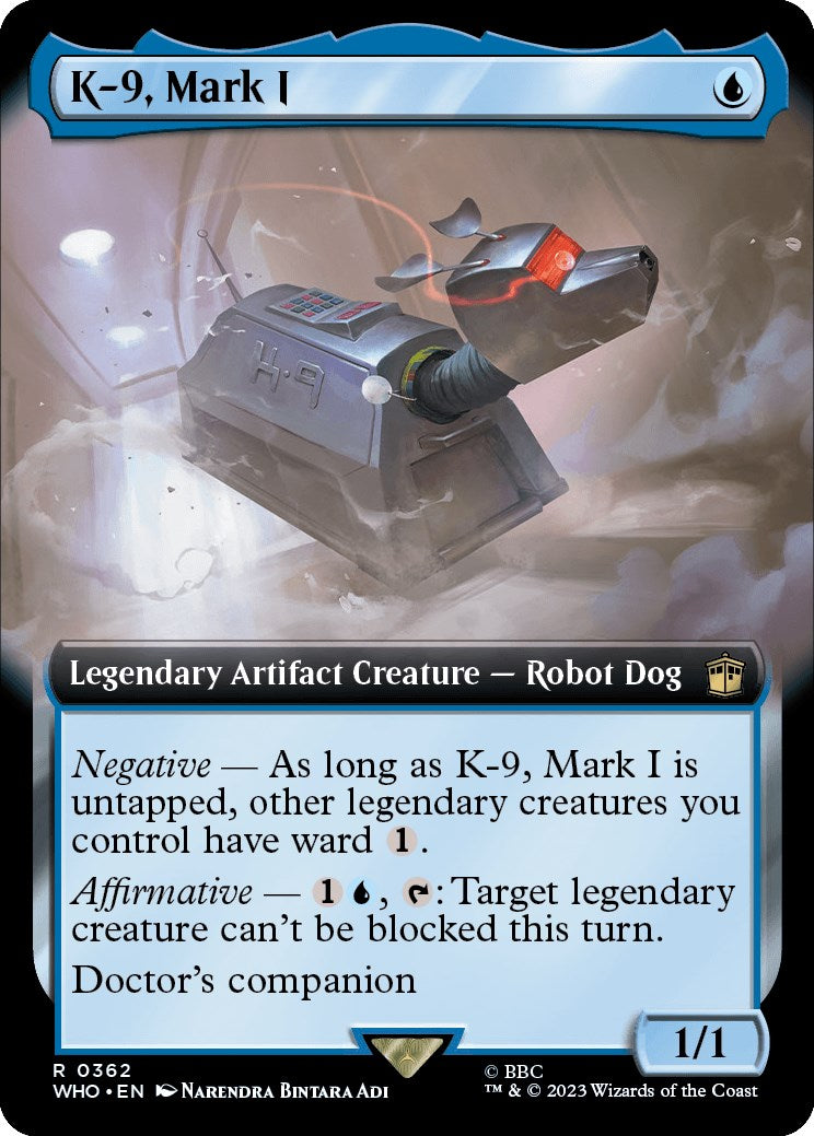 K-9, Mark I (Extended Art) [Doctor Who] | Galaxy Games LLC