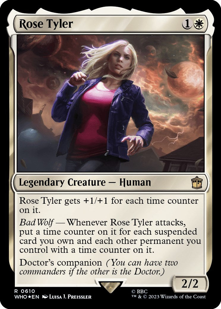 Rose Tyler (Surge Foil) [Doctor Who] | Galaxy Games LLC