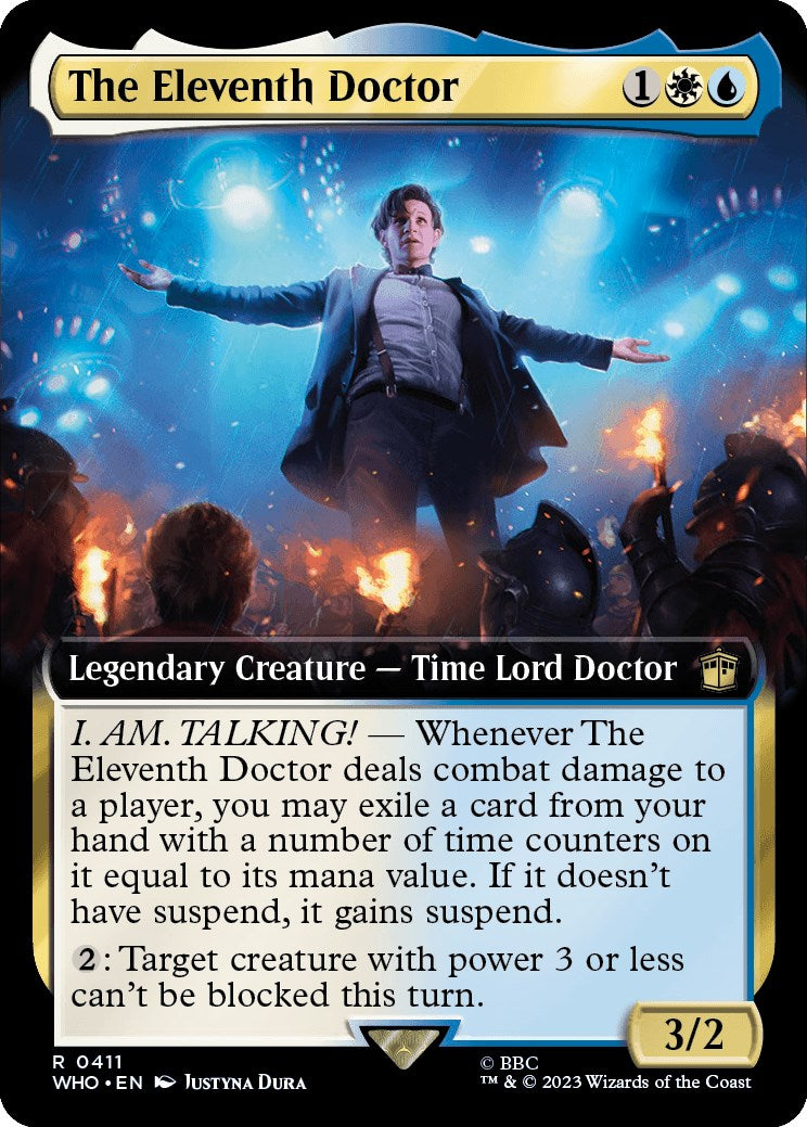 The Eleventh Doctor (Extended Art) [Doctor Who] | Galaxy Games LLC