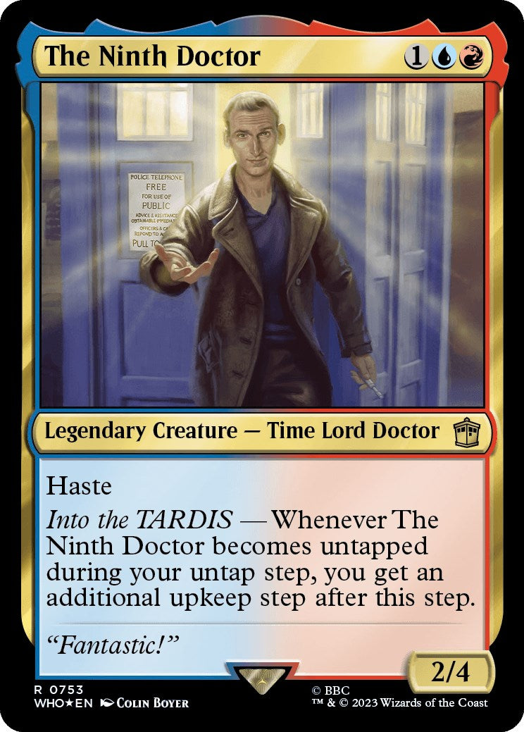 The Ninth Doctor (Surge Foil) [Doctor Who] | Galaxy Games LLC