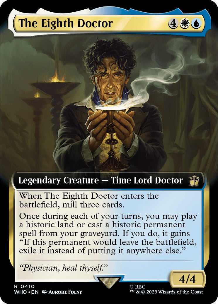 The Eighth Doctor (Extended Art) [Doctor Who] | Galaxy Games LLC