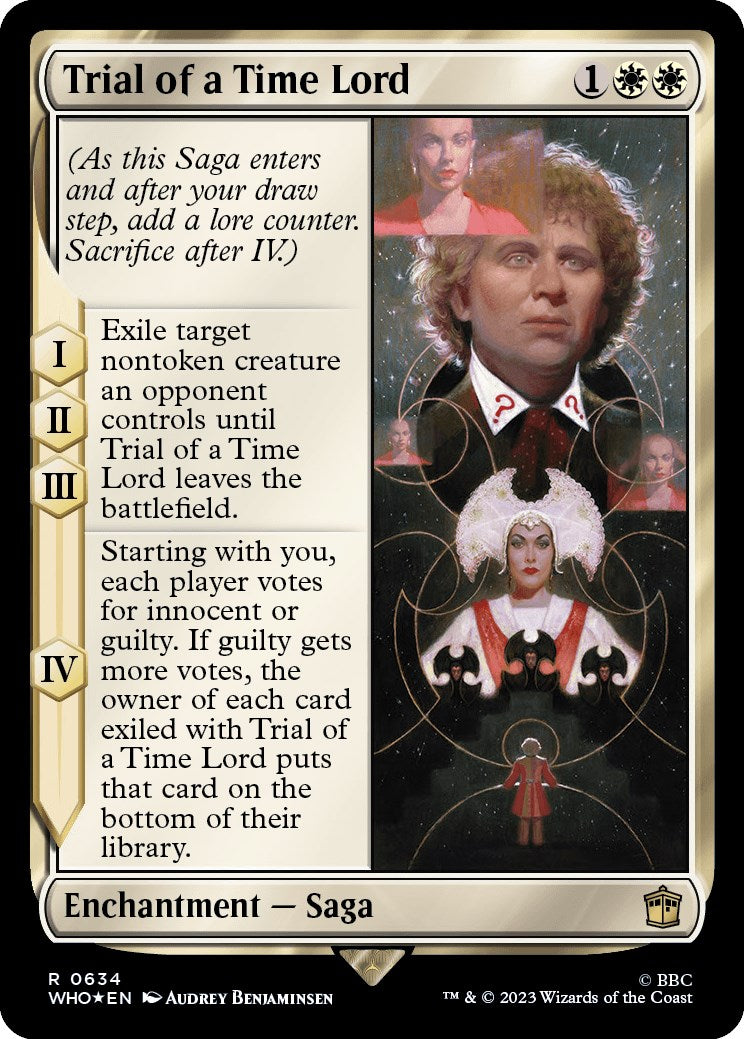 Trial of a Time Lord (Surge Foil) [Doctor Who] | Galaxy Games LLC