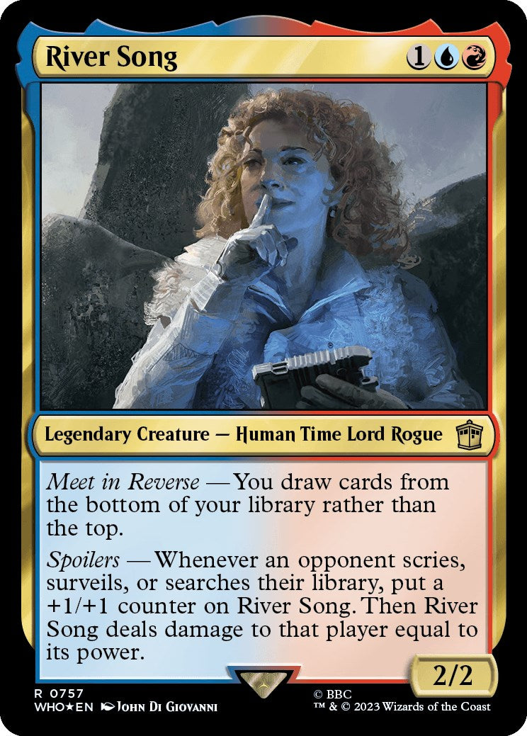 River Song (Surge Foil) [Doctor Who] | Galaxy Games LLC