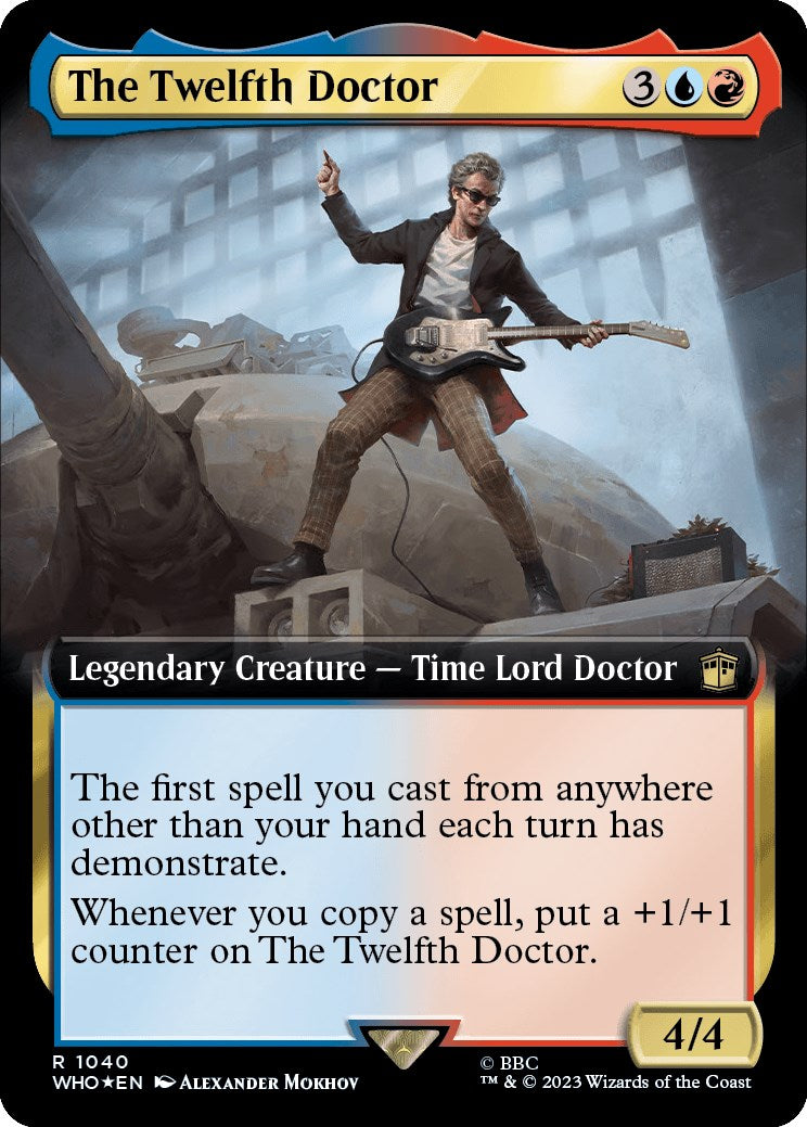 The Twelfth Doctor (Extended Art) (Surge Foil) [Doctor Who] | Galaxy Games LLC