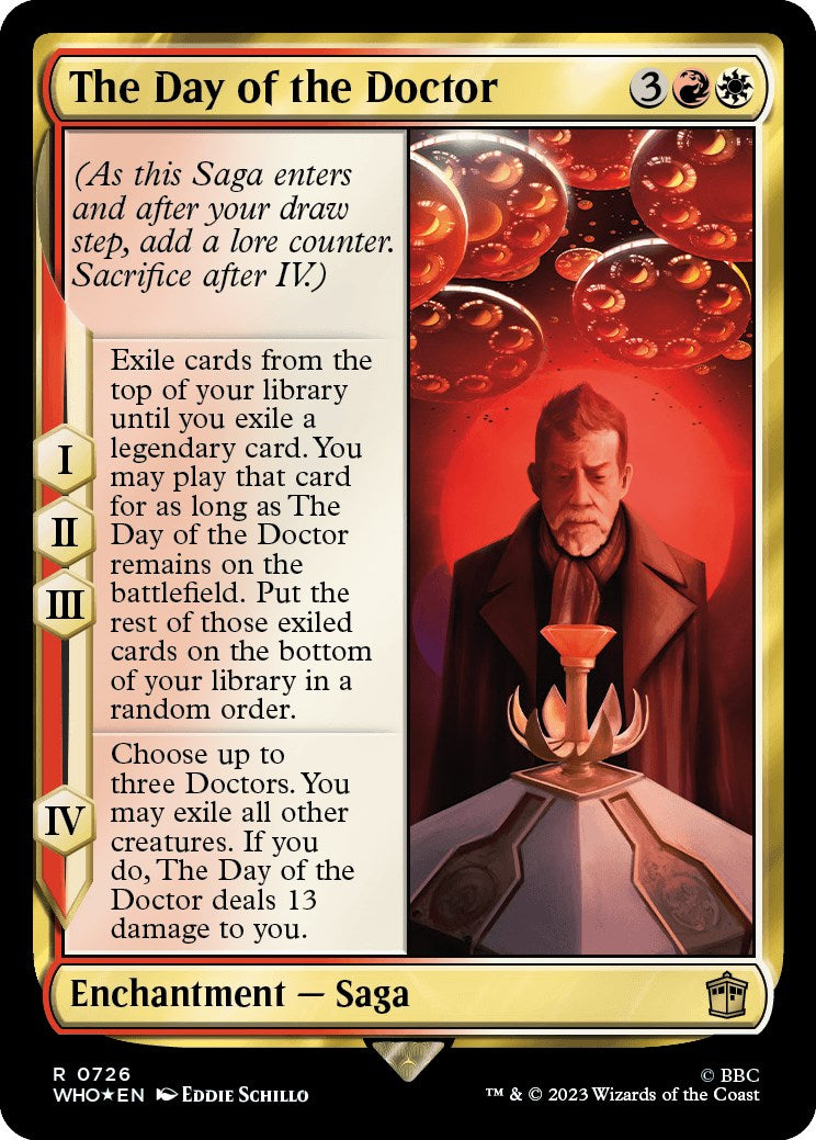 The Day of the Doctor (Surge Foil) [Doctor Who] | Galaxy Games LLC