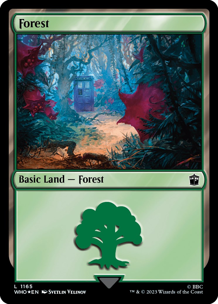 Forest (1165) (Surge Foil) [Doctor Who] | Galaxy Games LLC