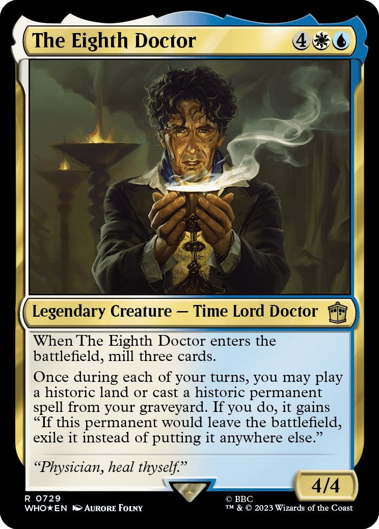 The Eighth Doctor (Surge Foil) [Doctor Who] | Galaxy Games LLC