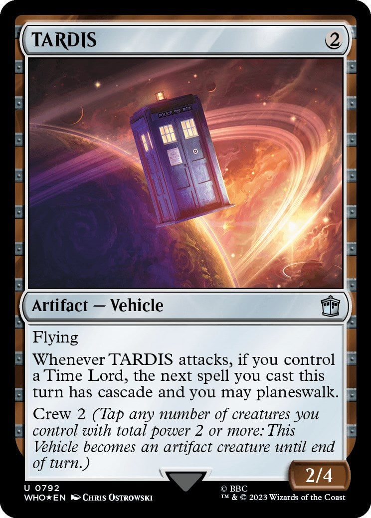 TARDIS (Surge Foil) [Doctor Who] | Galaxy Games LLC