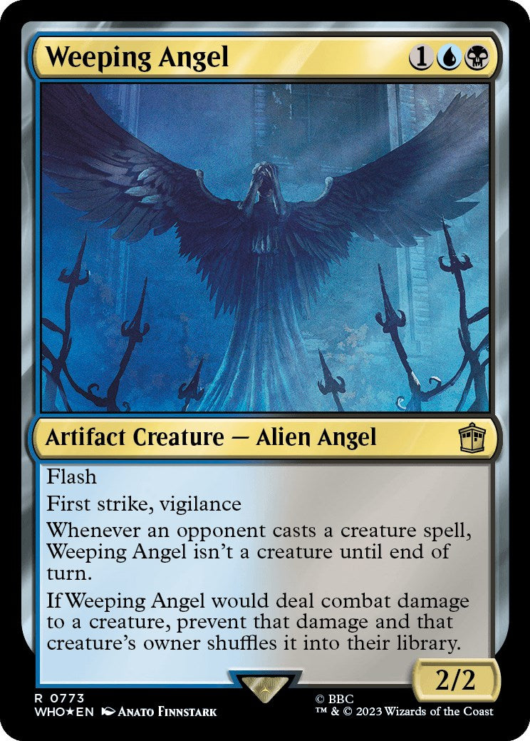 Weeping Angel (Surge Foil) [Doctor Who] | Galaxy Games LLC