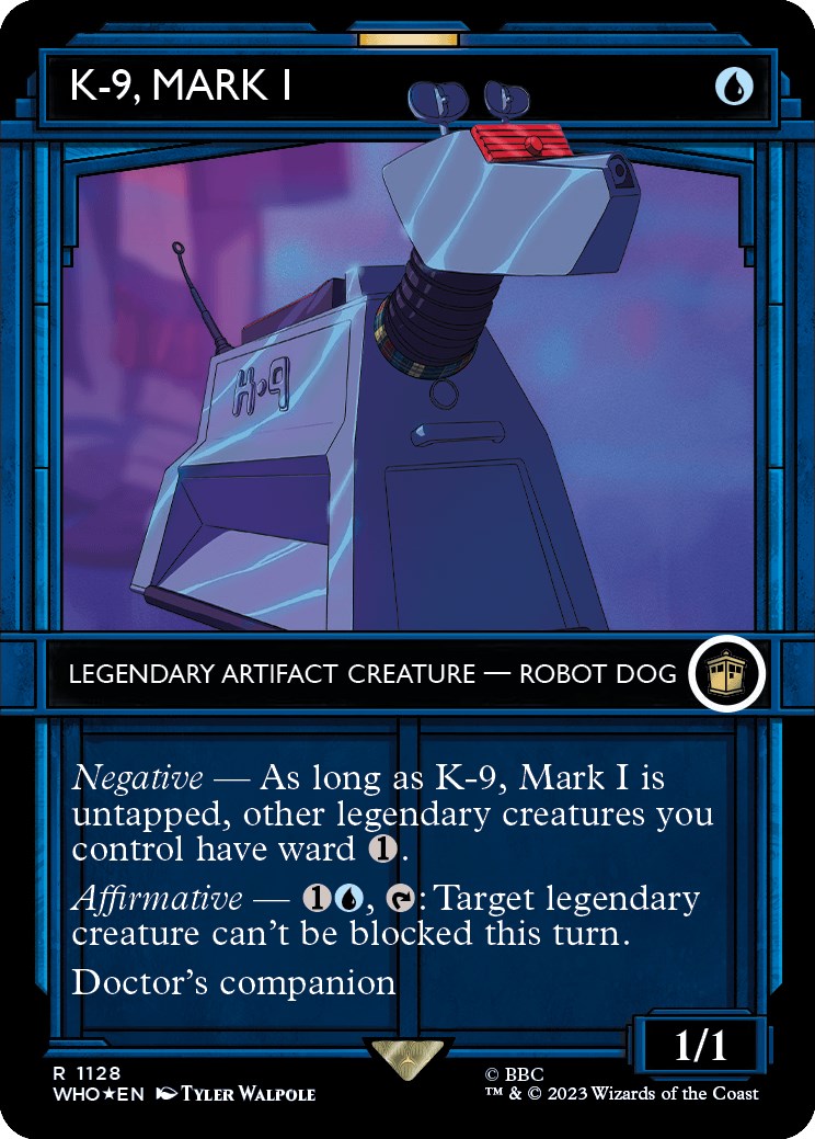 K-9, Mark I (Showcase) (Surge Foil) [Doctor Who] | Galaxy Games LLC