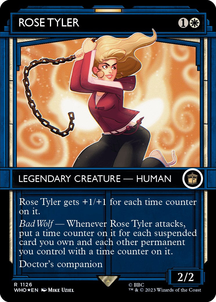 Rose Tyler (Showcase) (Surge Foil) [Doctor Who] | Galaxy Games LLC