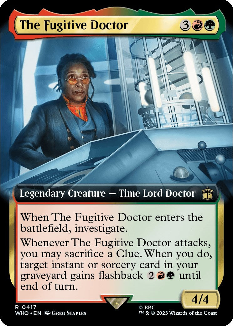 The Fugitive Doctor (Extended Art) [Doctor Who] | Galaxy Games LLC