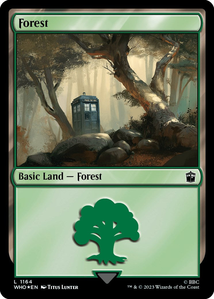 Forest (1164) (Surge Foil) [Doctor Who] | Galaxy Games LLC