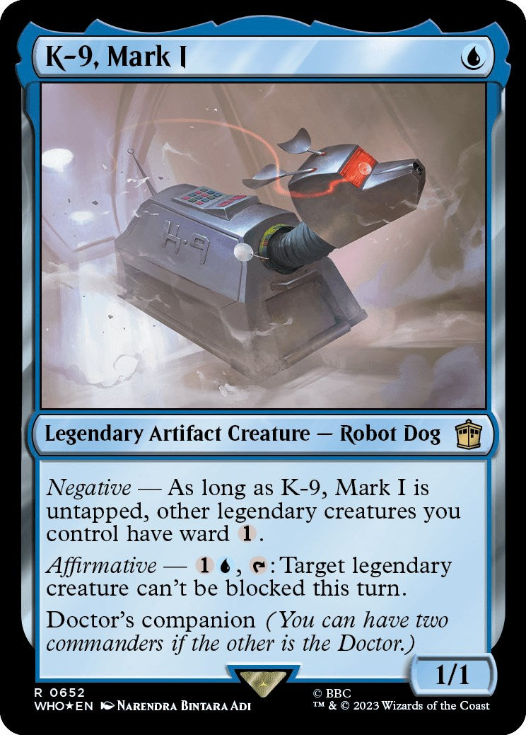 K-9, Mark I (Surge Foil) [Doctor Who] | Galaxy Games LLC