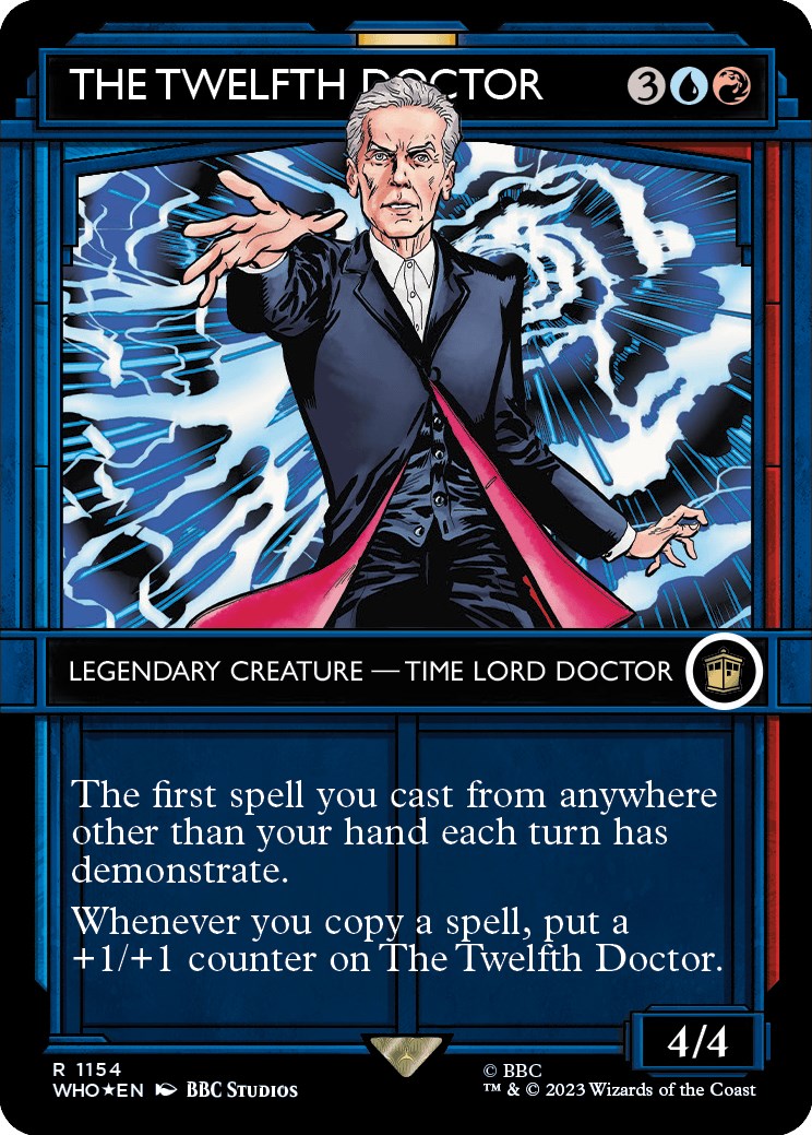 The Twelfth Doctor (Showcase) (Surge Foil) [Doctor Who] | Galaxy Games LLC