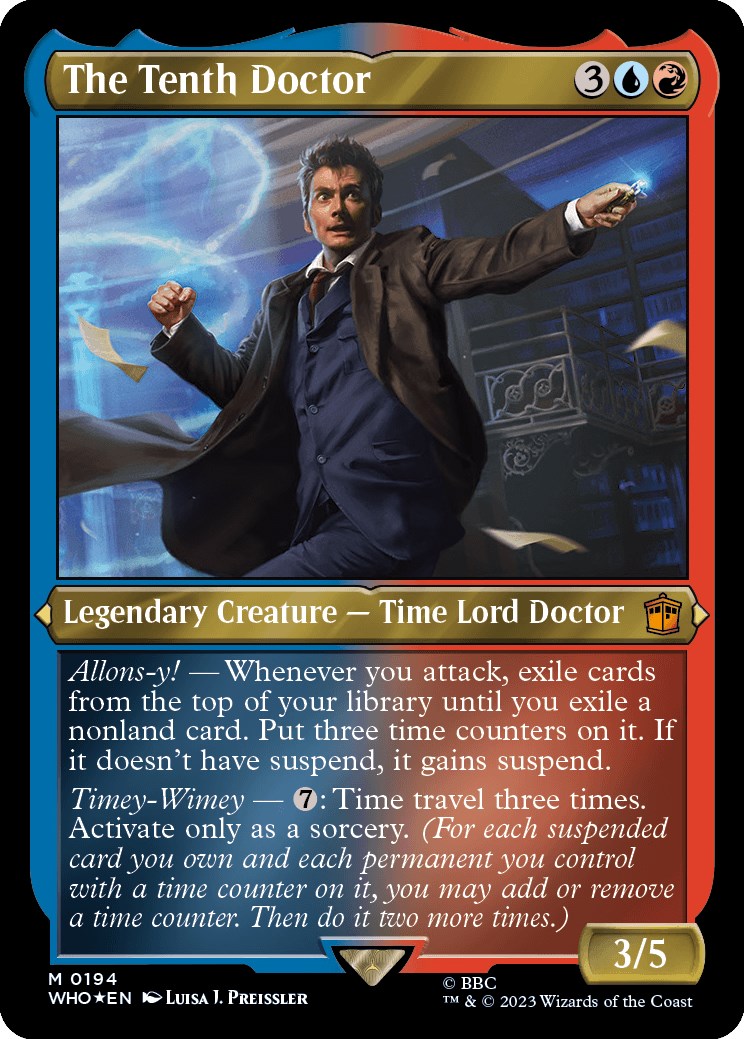 The Tenth Doctor (Display Commander) [Doctor Who] | Galaxy Games LLC