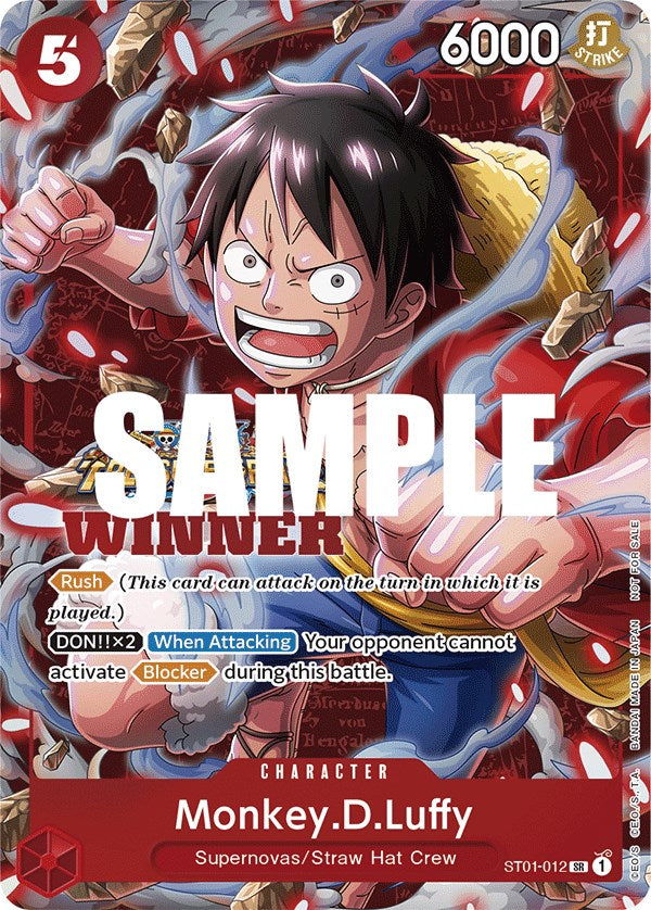 Monkey.D.Luffy (Winner Pack Vol. 5) [One Piece Promotion Cards] | Galaxy Games LLC