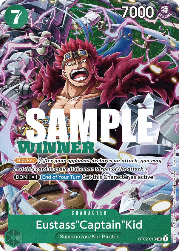 Eustass"Captain"Kid (Winner Pack Vol. 5) [One Piece Promotion Cards] | Galaxy Games LLC