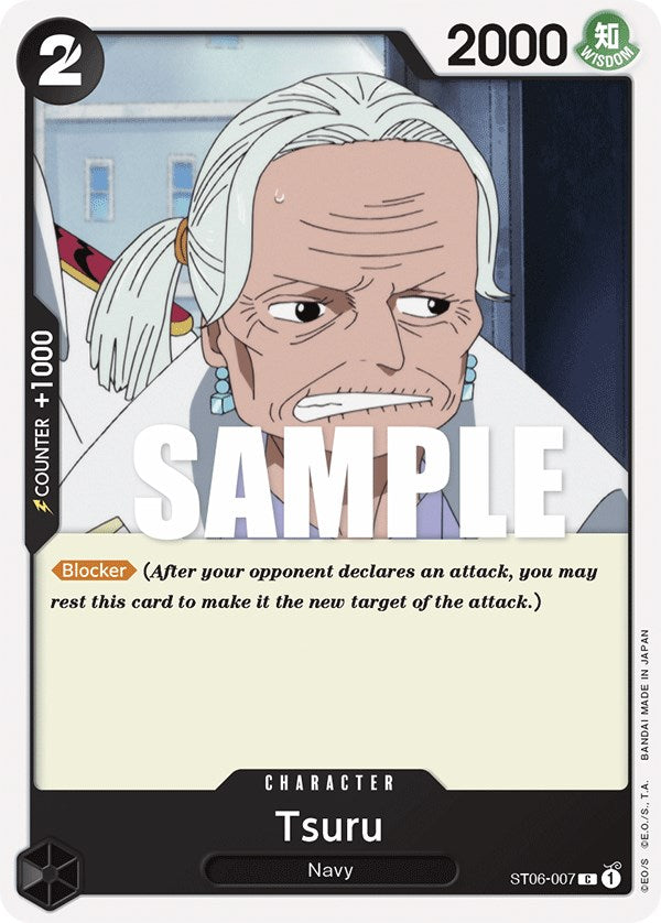 Tsuru [Starter Deck: Absolute Justice] | Galaxy Games LLC