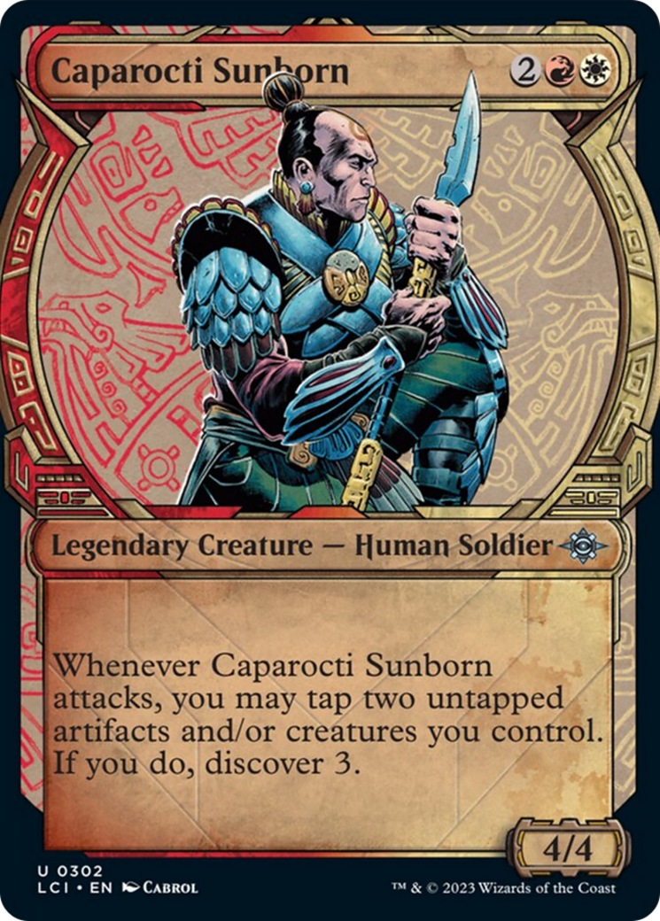 Caparocti Sunborn (Showcase) [The Lost Caverns of Ixalan] | Galaxy Games LLC