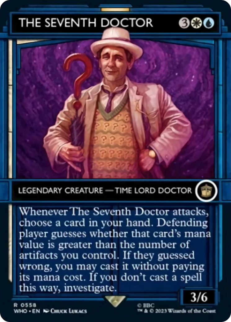 The Seventh Doctor (Showcase) [Doctor Who] | Galaxy Games LLC