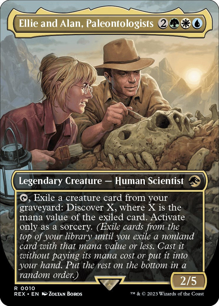 Ellie and Alan, Paleontologists (Borderless) [Jurassic World Collection] | Galaxy Games LLC