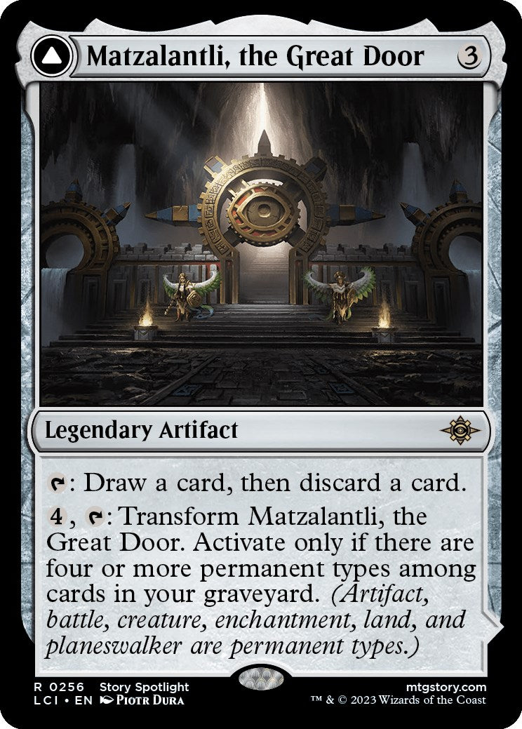 Matzalantli, the Great Door // The Core [The Lost Caverns of Ixalan] | Galaxy Games LLC