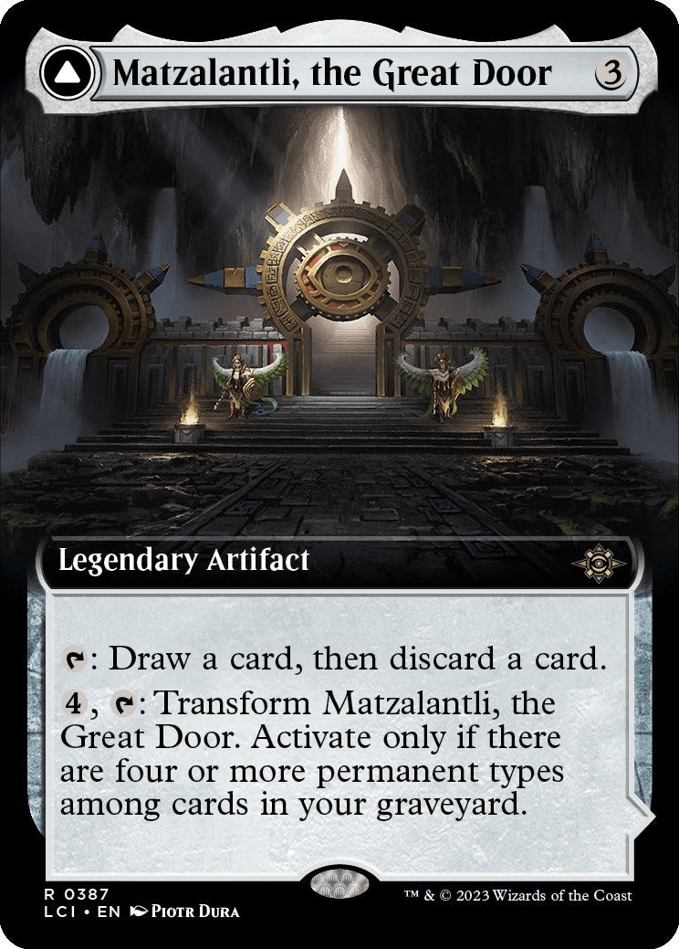 Matzalantli, the Great Door // The Core (Extended Art) [The Lost Caverns of Ixalan] | Galaxy Games LLC