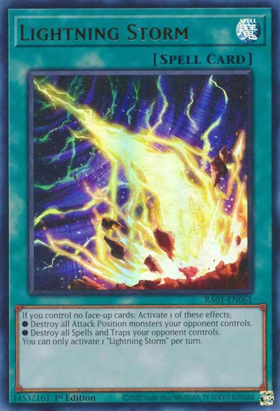 Lightning Storm [RA01-EN061] Ultra Rare | Galaxy Games LLC