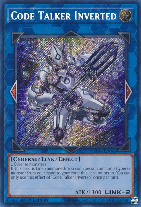 Code Talker Inverted [RA01-EN045] Secret Rare | Galaxy Games LLC