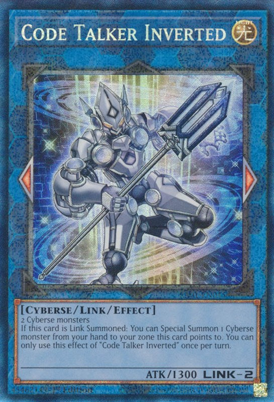 Code Talker Inverted [RA01-EN045] Prismatic Collector's Rare | Galaxy Games LLC