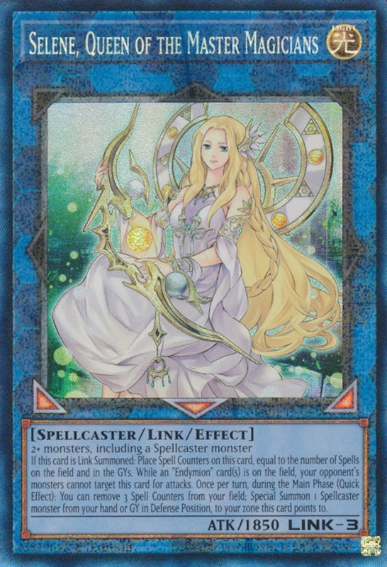 Selene, Queen of the Master Magicians [RA01-EN047] Prismatic Collector's Rare | Galaxy Games LLC