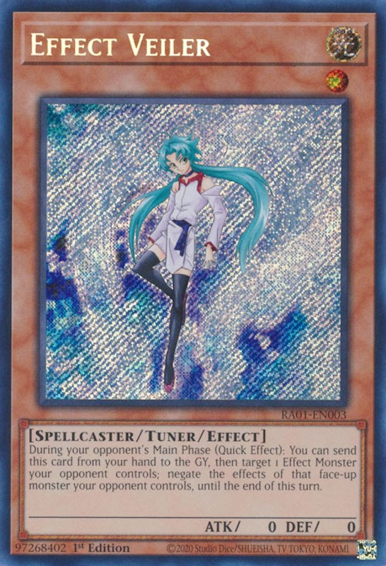 Effect Veiler [RA01-EN003] Secret Rare | Galaxy Games LLC