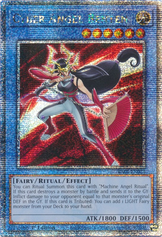 Cyber Angel Benten [RA01-EN024] Quarter Century Secret Rare | Galaxy Games LLC